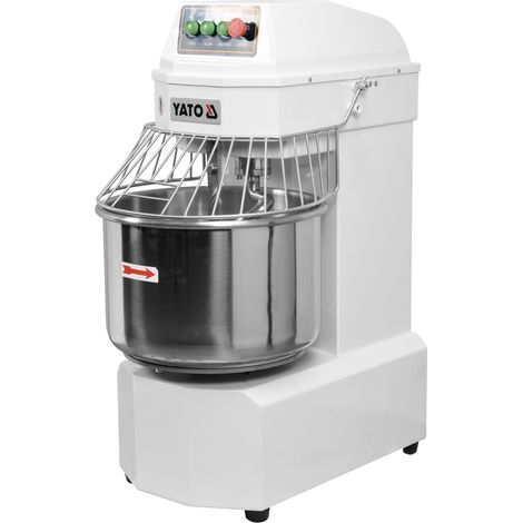 Robot culinaire professionnel, pétrin à spirale, pétrin à pâte, 40 L, 2 vitesses (1/5)
