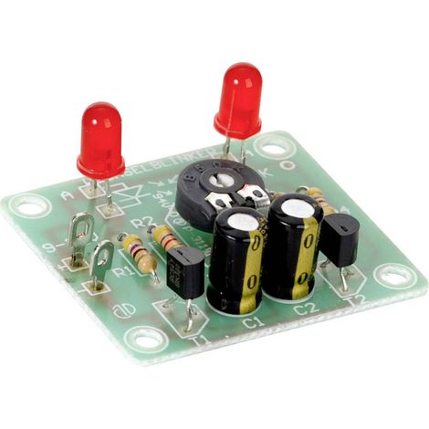 Conrad Components HB 68.1 Kit clignotant Modèle (kit/module): kit à monter 9 V/DC, 12 V/DC (1/4)