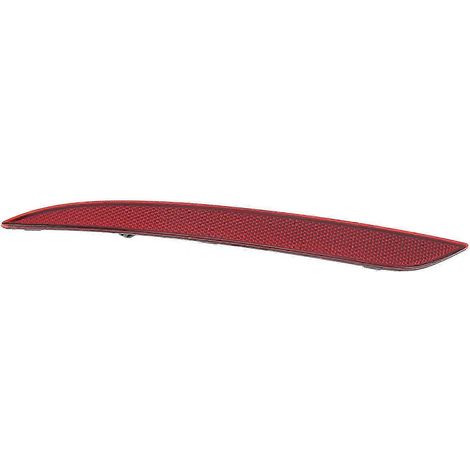 Reflector de parachoques trasero con lente roja, tira reflectante de repuesto para Tesla Model S 2018 a 2023, lado izquierdo, 6007705 00 D hwy