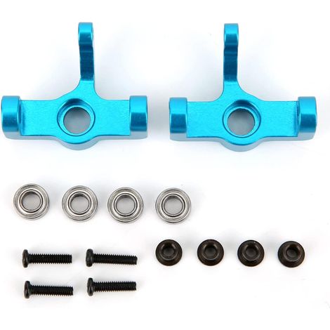Support de moyeu de Voiture RC, pièces de Mise à Niveau de Porte-moyeu de Direction en Alliage d'aluminium Gauche/Droite pour 1/14 144001 Voiture RC (1/5)