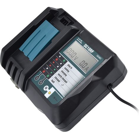 Chargeur de batterie lithium-ion avec de multiples protections, simple et pratique, chargeur USB antirouille, compatible avec DC18RA 100-240V UE. (1/5)