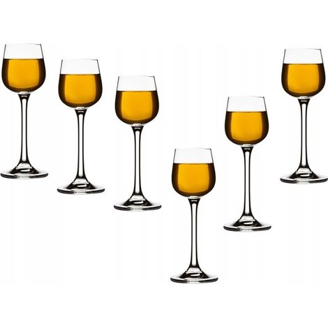 Verre à liqueur Porto de Galice, incolore, 60 ml, lot de 6. (1/4)