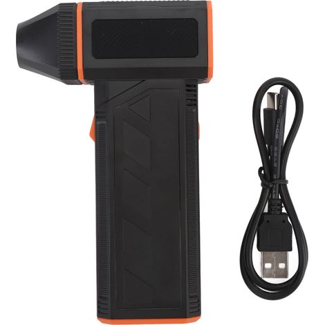 Ortviai Souffleur à Air Sans Fil Haute Vitesse 130 000 tr/min, 3 Vitesses, Batterie Rechargeable 3000 mAh, pour Nettoyage Électronique et Gonflage