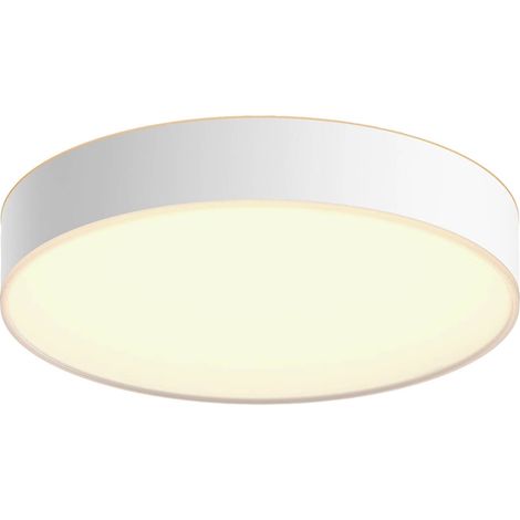 Philips Hue Enrave Plafonnier rond ø38cm (Blanc) Lumière blanche chaude à froide - Comprend 1 Variateur de lumière - White Ambiance (1/5)