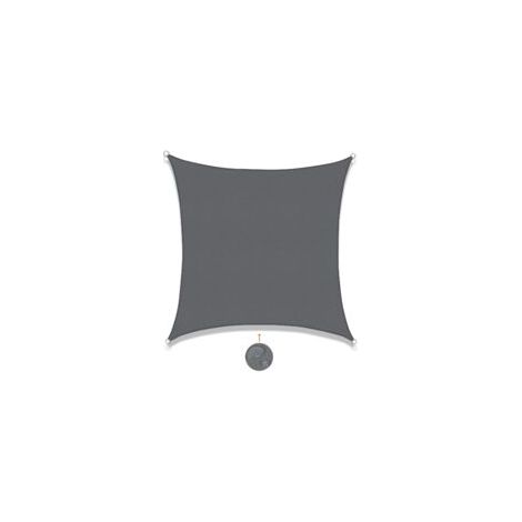 Voile d'ombrage Rectangulaire 4x4m Imperméable Toile Ombrage UV Protection (1/5)