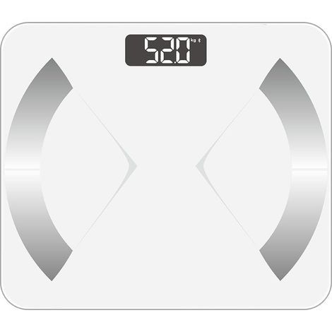 Balance de Salle de Bain Numérique, Mesure Poids, Masse Grasse, Hydrique, Musculaire, Métabolisme – Jusqu'à 181kg. (1/5)
