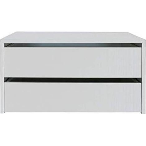 Cassettiera in legno per interno amadio colore Bianco cm H.50xL.86,5xP.45 (1/4)
