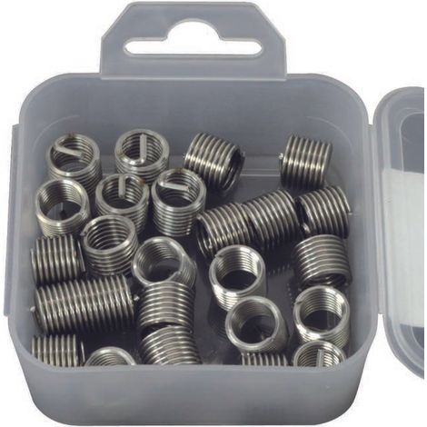 Boite de 25 inserts M10x1,50 Inox pour réparation filetage - OM 0455 - CLAS Equipements