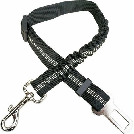 VURAHOME - Ceinture pour Chien Ceinture Chien Voiture avec Système d'absorption Des Chocs et Mousqueton Solide Réglable Harnais pour Chien et Chat