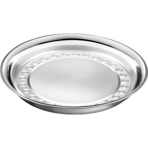 Plateau fruit de mer en inox - PRADEL EXCELLENCE - Ø 43 cm - Argent - Gris - Rond - Adulte