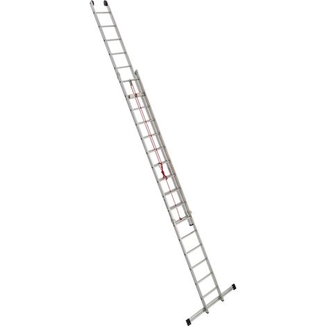 Euroline Premium 312 Seilzugleiter 2x16 Sprossen (1/3)