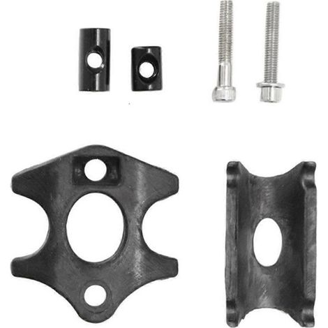 Accessoires pour tige de selle en fibre de carbone - Couvercle de base de serrage - VTT/Route - Noir (1/5)