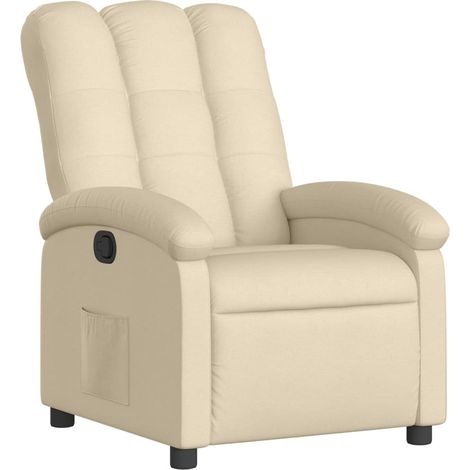Maison Exclusive - Relaxsessel Creme Stoff