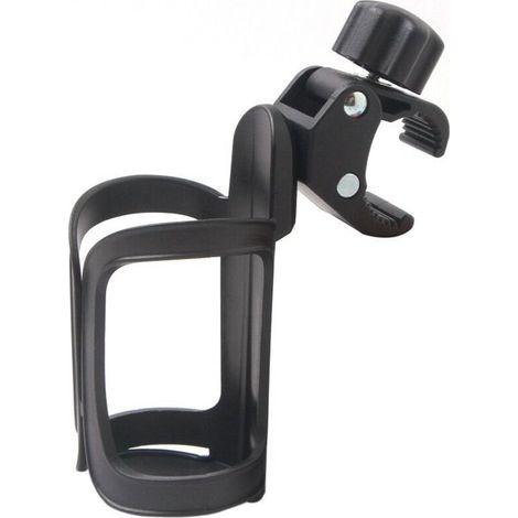 Portavasos para bicicleta, portavasos universal giratorio de 360 ​​grados para bicicleta, patinete, andador, silla de ruedas, 1 paquete (1/5)