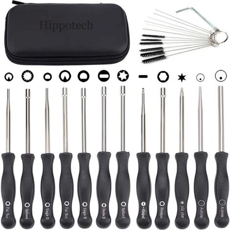 Lot de 12 outils de réglage de carburateur avec scredrivers acircle pour petit moteur 2 temps pour Husqvarna pour STHIL pour tronçonneuse ECHO