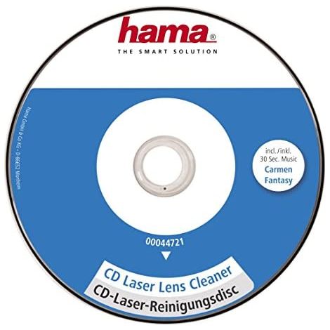Hama CD Laser Lens Cleaner CD's/DVD's CD de nettoyage des équipements (1/3)