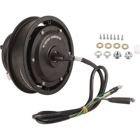 Moyeux de roue moteur 10 pouces 36V-60V 500W-1200W 75km/h frein à tambour pour vélo électrique scooter moto