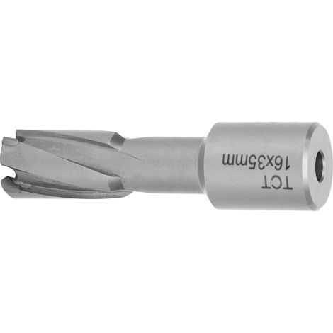 TCT-Flachschaftbohrer für Hohlkernbohrungen, 16 x 35 mm (1/5)