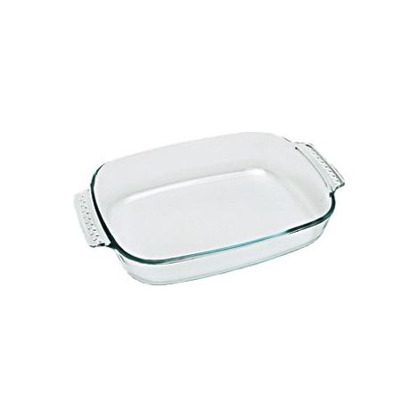Plat a four rectangulaire - PYREX - Let's Share - 27 x 17 cm - Verre (1/2)