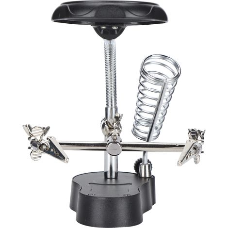 Lampe Loupe à LED Magnifiante avec Support Articulé pour Soudage de Précision (1/5)