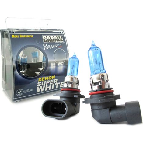 Coppia lampade alogene HB3 9005 12V 60W P20d effetto Xenon per fari anteriori (1/3)