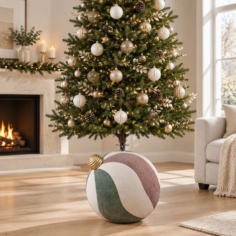 Base per albero di Natale a forma di sfera per decorazioni natalizie Ø 61 cm (1/4)