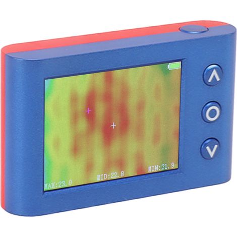 Caméra thermique infrarouge portable, appareil d'imagerie infrarouge, testeur de température visuel pour la construction, les systèmes CVC et les tests en usine (1/5)