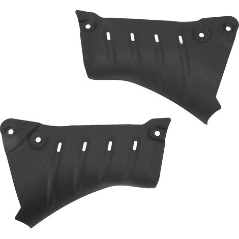 2 pièces protection conduite liquide refroidissement châssis auto, acier carbone inférieur couverture tube condenseur remplacement Tesla Model 3 (1/5)