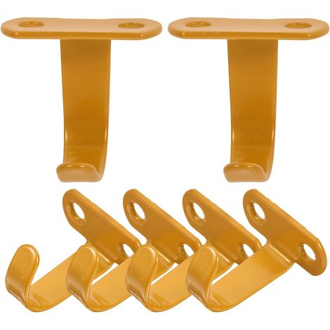 de plafond métalliques lot de 6 à visser pour murs en bois