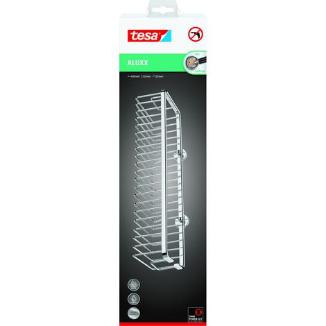 tesa 40206-00000-00 ALUXX Badablage Klebstoff Chrom (glänzend) (1/2)