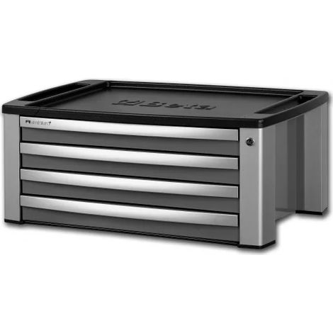 Beta c39t Commode portable 4 tiroirs - Gris
