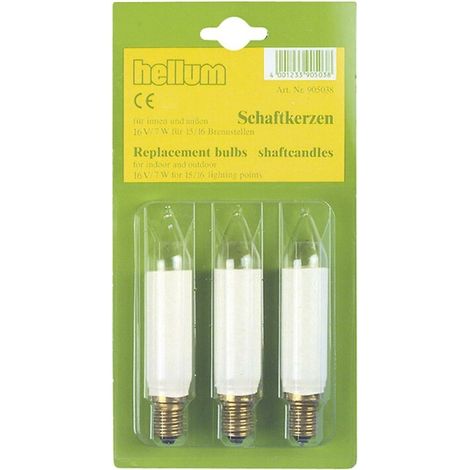 HELLUM Schaftkerze für 15er Kette