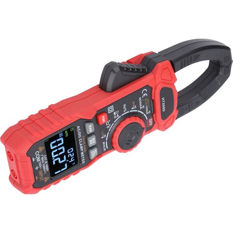 HT208D 6000 Count AC/DC Digital-Zangenmessgerät Multifunktions-Multimeter für Zuhause und Außenbereich (1/5)