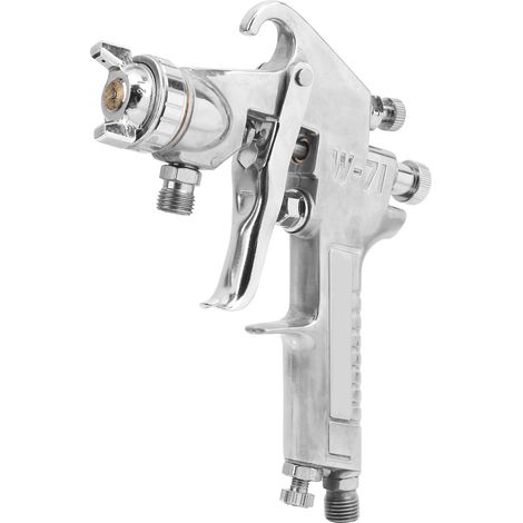 Pistolet à peinture pneumatique W-71 pour fer, avec buse de pulvérisation à pot pour usage domestique, style JP 1,3 mm (1/5)