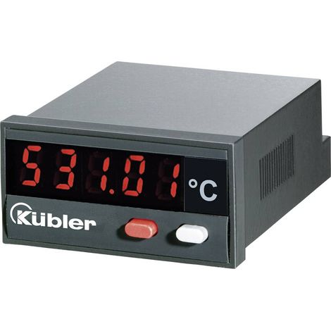 Kübler Automation CODIX 531 Afficheur de température CODIX 531 - 19999 - 99999 °C Dimensions encastrées 45 x 22 mm Q57001 (1/2)