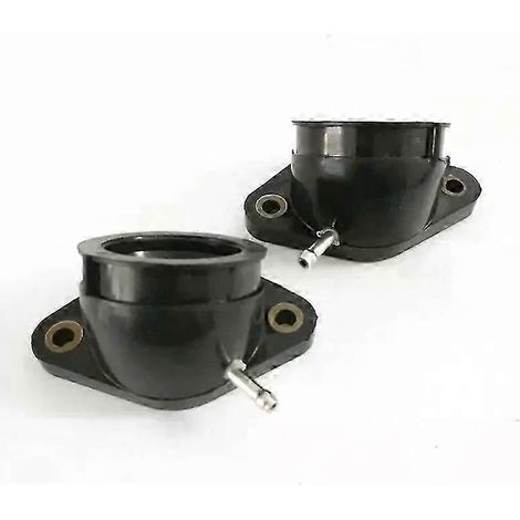 Deux adaptateurs de collecteur de carburateur (2GV-13586-01 et 2GV-13596-00) pour motos, compatibles avec XV400, XV500, XV535, Virago 400, 500 et 535. (1/5)