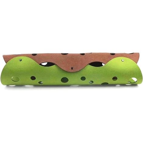 Formes à assembler, tunnel pour chat, nid en feutrine à pompons, jouet déformable pour chaton, maison tubulaire, lit interactif pour animaux de compagnie à faire soi-même, tapis B (1/5)