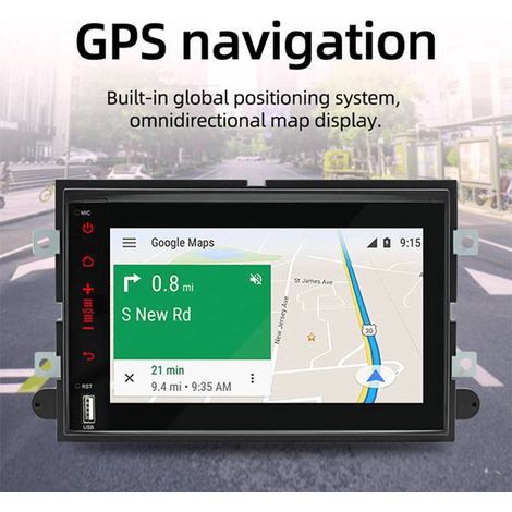 Cross-border compatible Android GPS navigation system and built-in Bluetooth player for Ford F150 cars (2007-2014) (1/5)