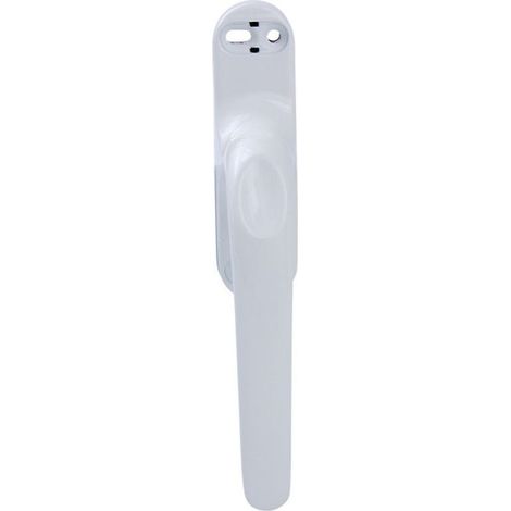 Poignée de fenêtre-Poignée de fenêtre en acier-plastique Poignée en alliage d'aluminium-Accessoires de quincaillerie pour portes et fenêtres à battants intérieurs-Blanc (1/4)