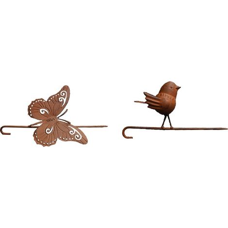 Ensemble de 2 supports boule de graisse oiseau papillon (1/4)