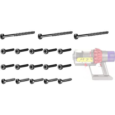 FOREHILLJeu de vis pour aspirateurs Dyson V6 V7 V8 V10 V11, vis longues universelles/T8/T8, utilises dans les souffleurs cyclones, tte de brosse, batterie alimentation (1/5)