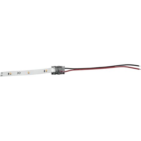 Alimentation eurolite led strip einspeiser 2pin 10mm plastique ip20