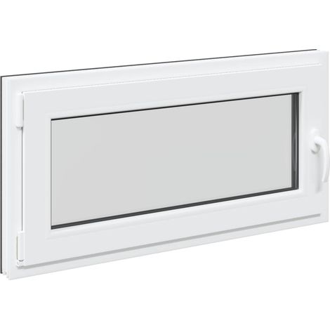 Finestra per Soffitta RISOR 100 x 50 cm PVC e Vetro Antracite vidaXL