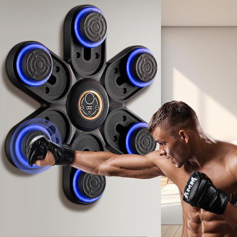 Boxe Murale Musicale,Machine de Boxe avec 9 Modes pour Enfants Adultes (1/5)