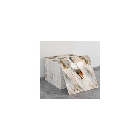 (10 piezas, 30×30 cm, Q072) Adhesivos de pared autoadhesivos para azulejos, textura mármol, decoración de paredes, material PET, aptos para cocinas, baños, chimeneas y lavaderos. - Crezuo