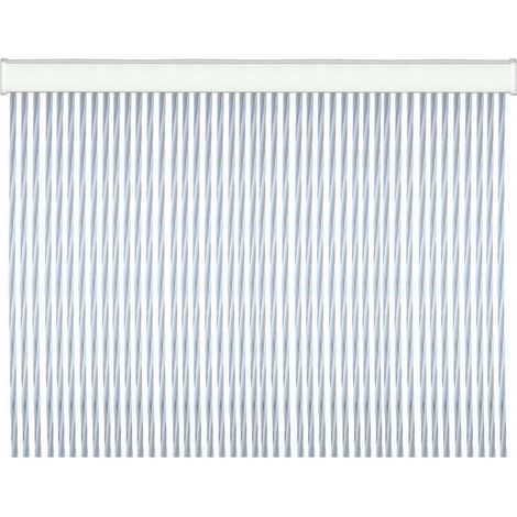 Tente pour portes en PVC 100x220 cm. White