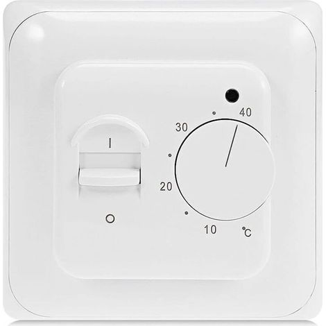 Thermostat chauffage au sol électriqueSonde externe NTC 3 mPlage de température 540℃Régulateur mural 16A 220V (1/5)