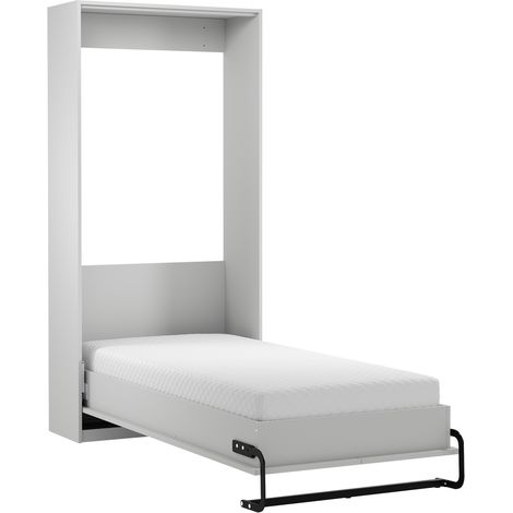 AX LIVING Wandbett Raiane PT90 Schrankbett in Weiß ohne Matratze (1/5)