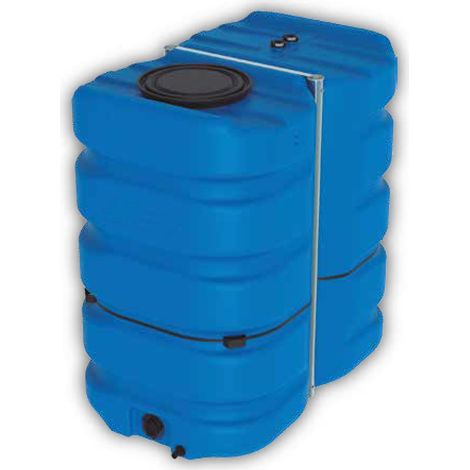 Cuve à eau aérienne 3000 litres – Stockage eau potable ou pluie – Ultra résistante aux UV – Système modulaire adaptable – Schutz