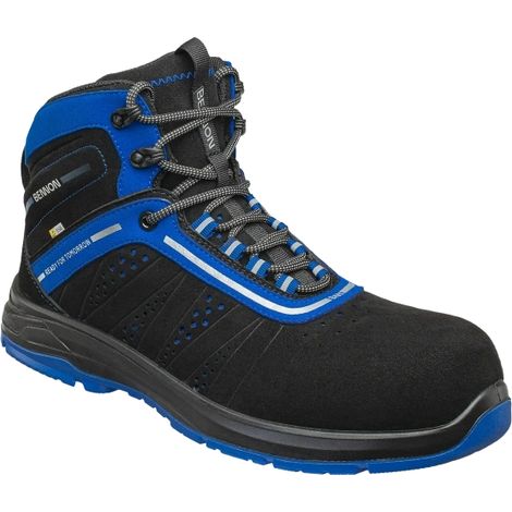 Bennon Tron S1PS ESD NM 4WIDE Blaue Hohe 36 Arbeitsschuhe (1/5)